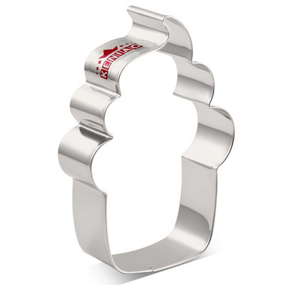 KENIAO Ice Cream Popsicle Sundae Cookie Cutter - Summer Biscuit Fondant Bread Sandwich Mold Kitchen Tool - Stainless Steel