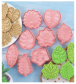 Set izrezivača za kolačiće Pribor za pečenje i pribor za ukrašavanje kolača 3d Set izrezivača za pecivo Pečat za biskvit Rezač za kolače