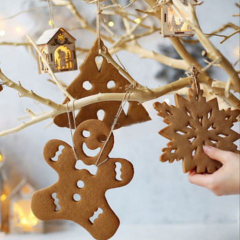 Φόρμες για μπισκότα από ανοξείδωτο χάλυβα Χριστουγεννιάτικη φόρμα μπισκότων για νιφάδες χιονιού DIY ζαχαροπλαστικής ζαχαροπλαστικής διακόσμησης ψησίματος Gadgets εργαλείων κουζίνας