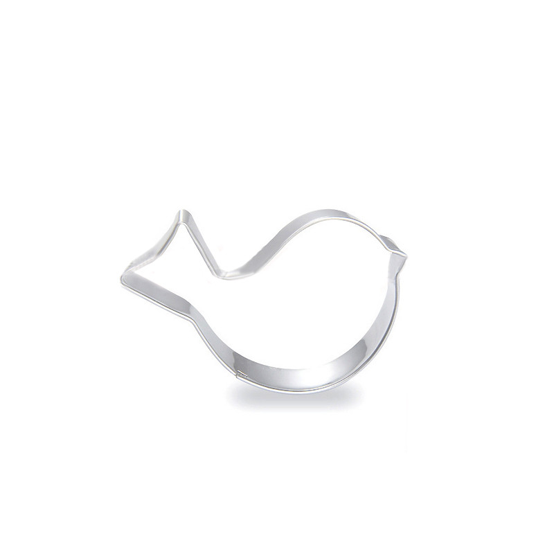 2tk/komplekti lendava kujuga küpsiselõikur roostevabast terasest lindude küpsisevorm küpsiste Sugarcrafti kaunistusvorm