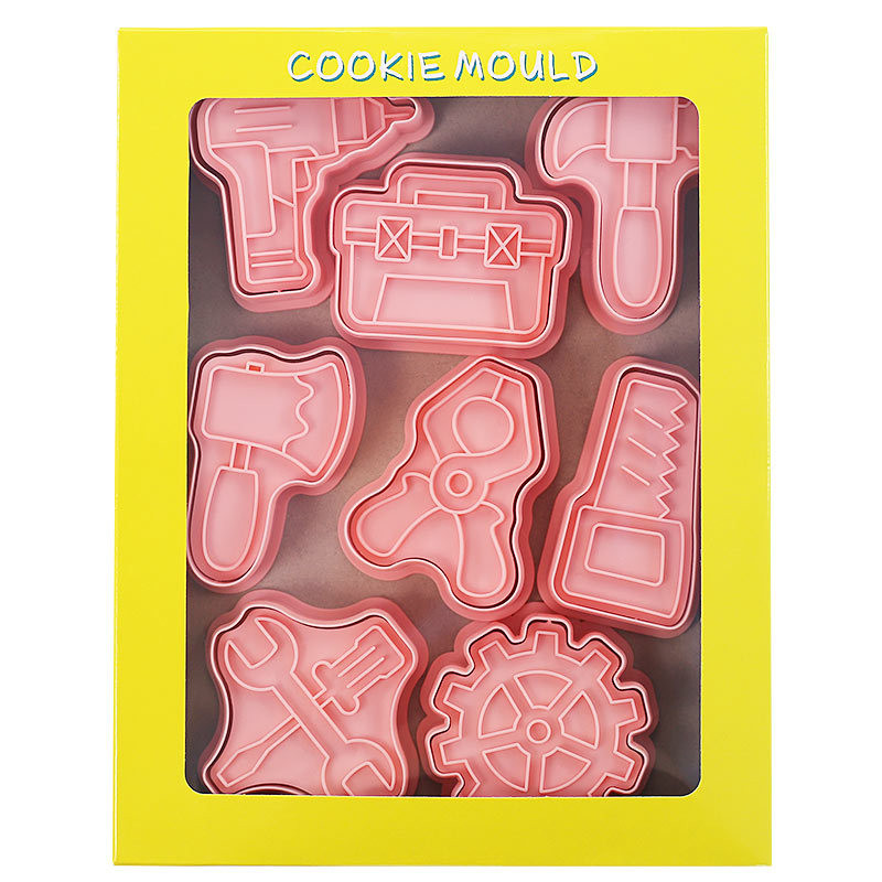 Μπισκότα κόφτης μπισκότων Τύπος κοπής και γλυκά Φόρμα ψησίματος Εργαλείο μπισκότων κόφτες ζαχαροπλαστικής Διακόσμηση κέικ Μίνι σετ Αξεσουάρ κουζίνας