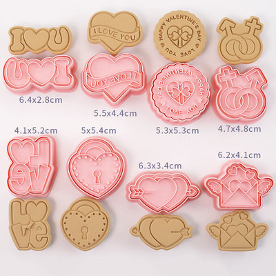 Καλά Χριστούγεννα Σετ κόφτες μπισκότων Embosser Stamp Plunger Mini 3D Shapes Φόρμα μπισκότων Ζαχαροπλαστικής Αξεσουάρ ψησίματος