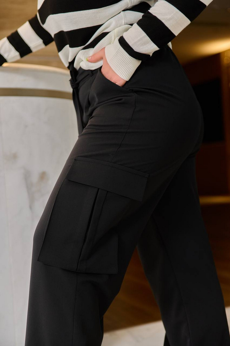 Панталон от поплин с джобове