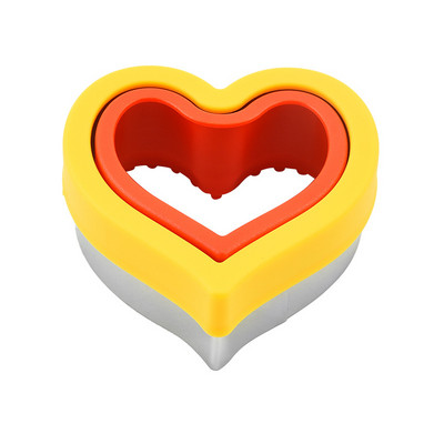 Sumuštinių pjaustytuvų rinkinys vaikams Gyvūnų dinozaurų žvaigždės širdies formos nerūdijančio plieno duonos formelės metalinės sausainių pjaustyklės formų kepimo įrankiai