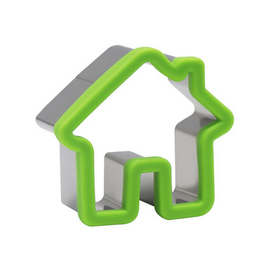 Sumuštinių pjaustytuvų rinkinys vaikams Gyvūnų dinozaurų žvaigždės širdies formos nerūdijančio plieno duonos formelės metalinės sausainių pjaustyklės formų kepimo įrankiai