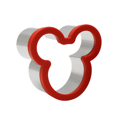 Sumuštinių pjaustytuvų rinkinys vaikams Gyvūnų dinozaurų žvaigždės širdies formos nerūdijančio plieno duonos formelės metalinės sausainių pjaustyklės formų kepimo įrankiai