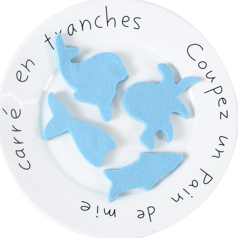 8 τεμ/σετ Under The Sea Creatures Cookie Cutter από ανοξείδωτο ατσάλι Mermaid Tail Cutters Καλούπια κοπής για την κατασκευή ιπποειδών αστεριών