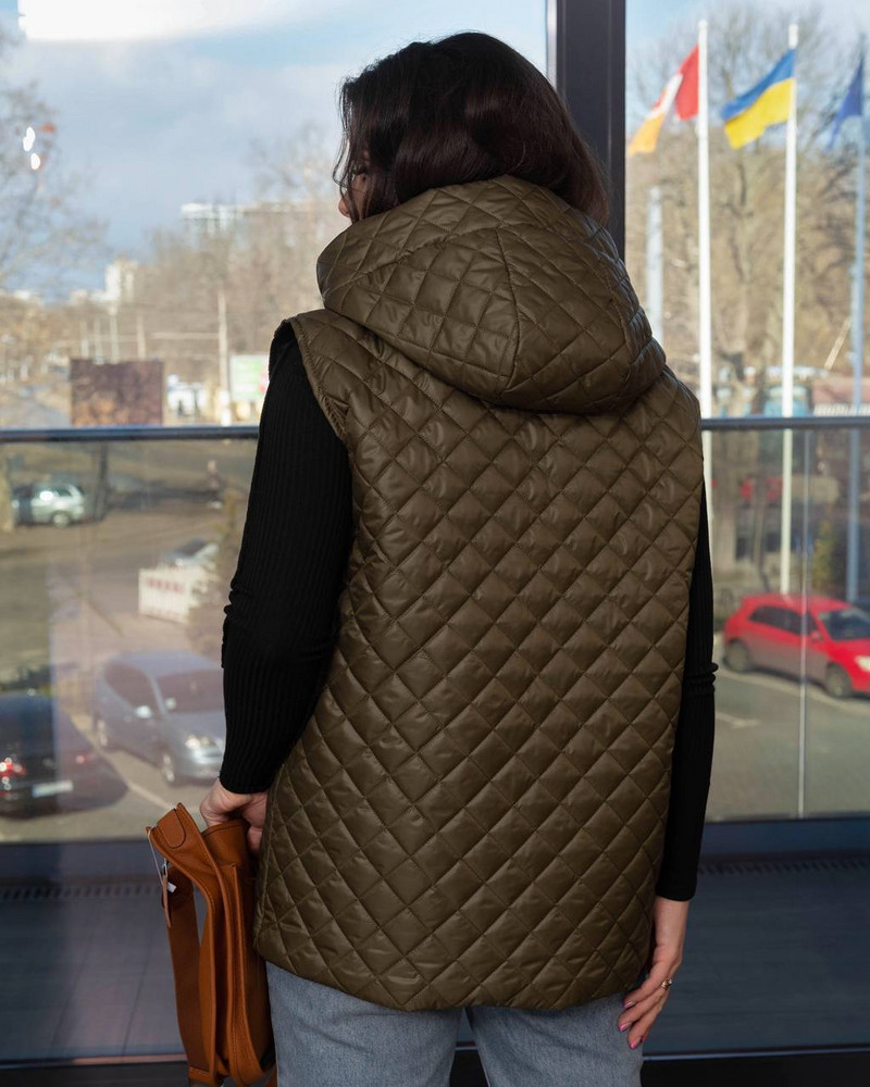 Елек с качулка