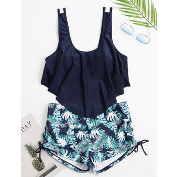 Summer print Μαγιό Tankini Σετ Γυναικεία μαγιό Αθλητικά ρούχα παραλίας Μαγιό δύο τεμαχίων για κορίτσια Γυναικεία μαγιό πισίνας 2023