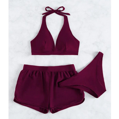 Seksi trodijelni bikini Ženski kupaći kostimi Push Up Ženski kupaći kostimi Kupaći kostimi Brazilski bikini za djevojčice Odjeća za plažu 2023.