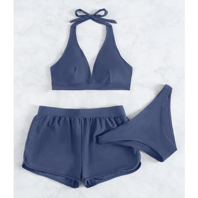 Seksi trodijelni bikini Ženski kupaći kostimi Push Up Ženski kupaći kostimi Kupaći kostimi Brazilski bikini za djevojčice Odjeća za plažu 2023.