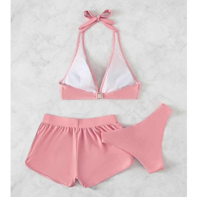 Seksi trodijelni bikini Ženski kupaći kostimi Push Up Ženski kupaći kostimi Kupaći kostimi Brazilski bikini za djevojčice Odjeća za plažu 2023.