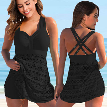 2022 Sexy Hollow Out Splicing Bikini Γυναικείο Μαγιό Two Pieces Μαγιό Brazilian Tankini Σετ Γυναικείο μαγιό παραλίας 6XL