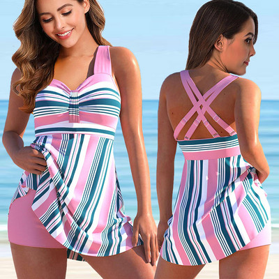 2022 Sexy Hollow Out Savienojams Bikini Peldkostīms Sieviešu Divdaļīgs Peldkostīmi Brazīlijas Tankini Komplekts Sieviešu pludmales apģērbs peldkostīms 6XL