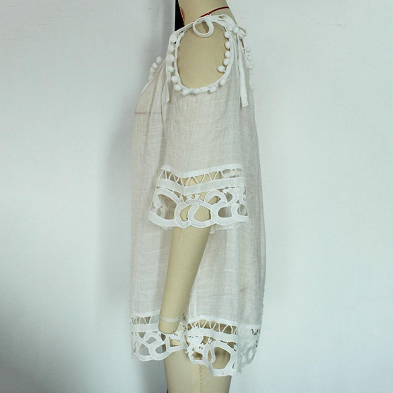 Seksi heklana čipkana mini haljina za ljetni odmor na plaži Prozirna mini haljina na plaži Ženska odjeća s halterima