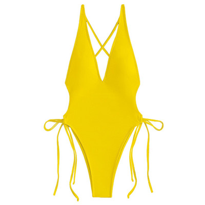 купальник женский Γυναικείο 1 τμχ Σέξι μπικίνι μονόχρωμη δαντέλα με γυμνό λουράκι στήθους χωρίς ατσάλινο στήριγμα Σετ μπικίνι μαγιό