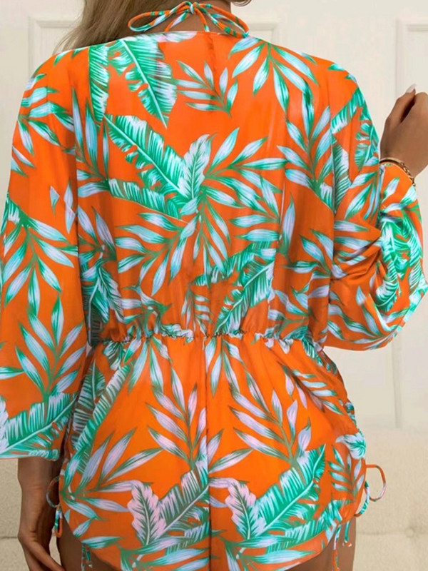 Bikini din două piese imprimat sexy pentru femei, costum de baie pentru femei, de vară 2023, costum de baie pentru femei