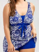 2022. gada jauns Fat MM Plus Fat liela izmēra viendaļīgs peldkostīms Seksīgs bezmuguras ziedu bikini peldkostīms sieviešu peldkostīms pludmales stilā