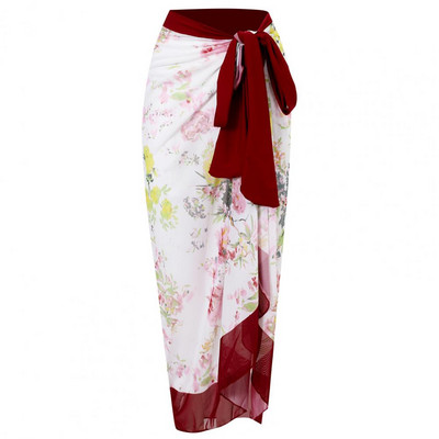 2023, nou sosire, costum de baie cu volan, costum de baie dintr-o singură bucată pentru femei, cu imprimeu floral, vară tropicală, costum de baie pentru plajă