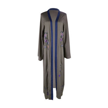 2022 Long Boho Cardigan ανοιχτό πράσινο λουλουδάτο μπικίνι παραλίας με κάλυμμα καφτάν ρόμπα κιμονό καλοκαιρινές φαρδιές γυναικείες μπλούζες