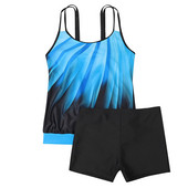 Bikiinide komplekt, lõhestatud naiste ujumistrikoo suur, õhuke lame nurgaga ujumistrikoo Naiste konservatiivne ujumistrikoo Ujumisriided Купальник Женский