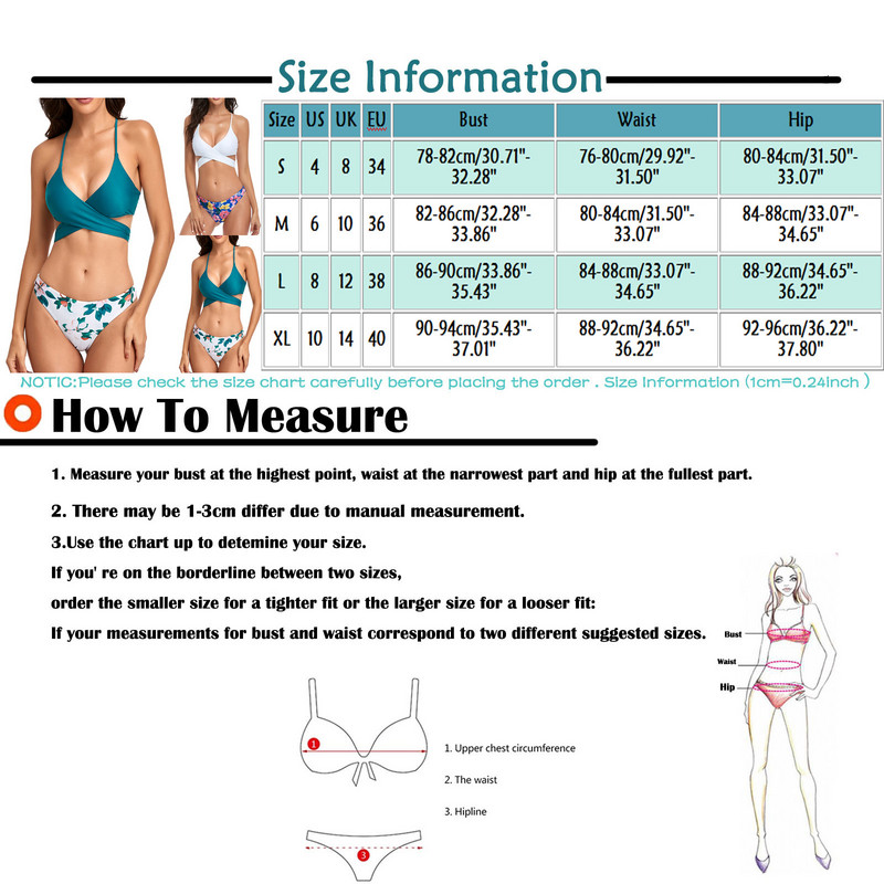 Sieviešu krusts, ar augstu jostasvietu, ar ziedu apdruku, divdaļīgs peldkostīms Bikini bikini sieviešu peldkostīmi купальник женский