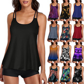 Naiste kaheosalised rannarõivad Suvised soliidsed ujumisbikiinid Push Up mood Naiste ujumisriided Seksikad ujumisriided