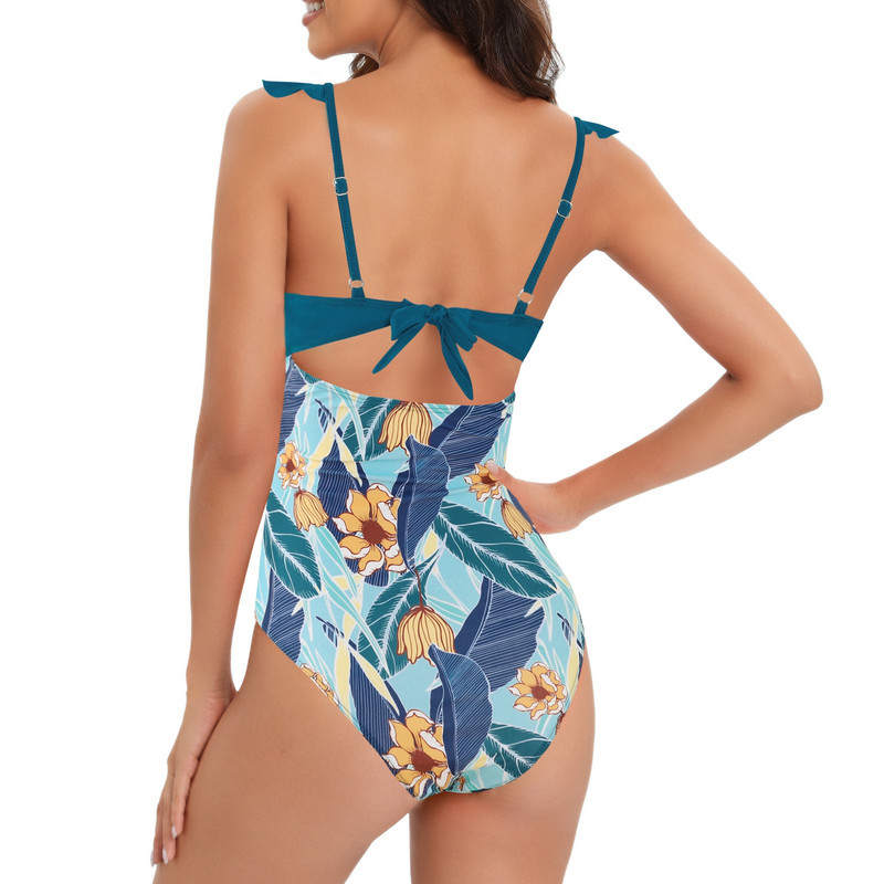 Costume de baie dintr-o singură piesă pentru femei Costume de baie fluide Wrap pentru baie Costum de baie pentru slăbire Costum de baie pentru femei biquinis feminino бикини nou