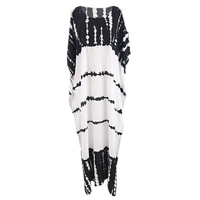 Rochie de plajă imprimată Cămașă largi de vacanță cu protecție solară Bluză Bikini Femei 2023 New Lady Bluză de la malul mării Moda Timp liber Vară Kaki