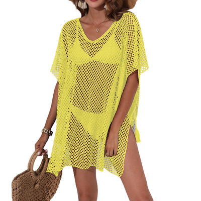 2023. aasta naiste bikiinikate, poolvarrukad, ühevärvilised väljalõikega rannaujumisriided, suvised basseinikleidid, katted