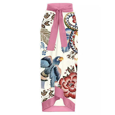 2023 nou costum de baie Costum de baie pentru femei, cu flori de primăvară fierbinte, dintr-o bucată