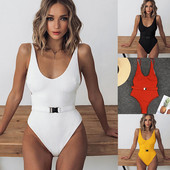 maillot îmbrăcăminte de plajă costume de baie costum de baie pentru femei set sexy pentru femei 2023 costume de baie bikini cu talie înaltă bikini galben sling