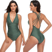 Kuum roosa ujumistrikoo ühes tükis naiste ujumisriided 2021 Push Up Bodysuit Twist rannaujumistrikoo suvine vanniülikonnad, seksikad monokinid