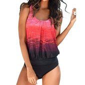 Set Bikini Costum de baie Push Up Sexy Costum de baie Tankini Top cu control pe burtă Costum de baie din două piese Costum de baie pentru femei 2023 Transport gratuit