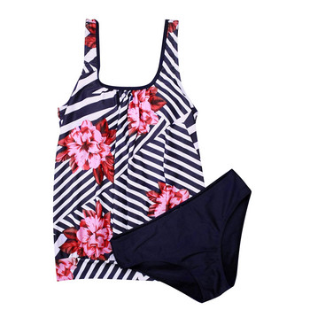 Σετ μπικίνι Sexy Push Up Μαγιό Tankini Μαγιό Tummy Control Top Two Piece Μαγιό Γυναικείο μαγιό 2023 Δωρεάν αποστολή