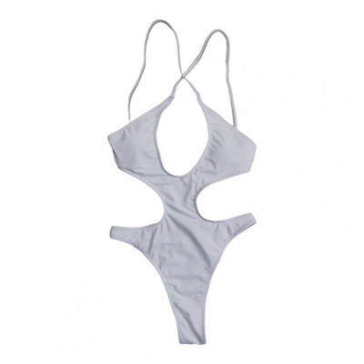 Great Lady Monokini Γυναικείο μαγιό με εξώπλατη μέση, ελαστικό Lady Monokini