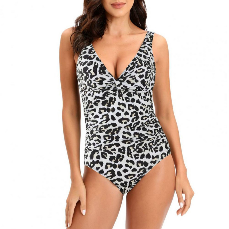 Naiste bikiinide komplekt, ühevärviline sügava V-kaelusega suvine monokinid, seksikas madala lõikega varrukateta polsterdatud ujumiskostüüm Slim Fit seljata ujumistrikoo