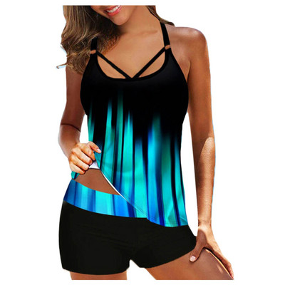 Uus prindiga ühes tükis ujumistrikoo naiste seksikad monokini-uputuskostüümid 2023. aasta suvised rannaujumisriided Naiste biquini Push Up bikiinide komplekt