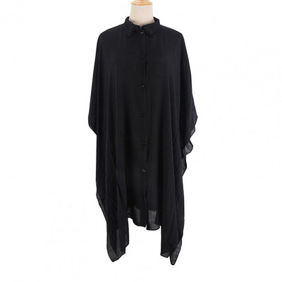 Vienrindas Dolman piedurknes bikini pārvalks uz augšu, nolaižams apkakle, perspektīvas sieviešu peldkostīmi atloks pludmales pārvalks sievietēm