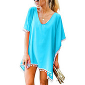 Uued šifoonist tutid, rannarõivad, naiste ujumistrikoo, ujumisriided, ujumisriided, suvised minikleitid, lahtised, pareokatted #L