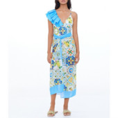 Set fuste lungi Bikini sexy Seturi 2 piese tinuta femeie imprimat sifon stramt wrap piept plaja set costum de baie dintr-o bucata primavara 2023