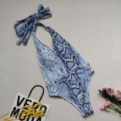 2021. aasta seksikas trükivärviga ujumistrikoo Ühes tükis ujumistrikoo Naiste ujumisriided Naiste Push up bikiinikomplekt Ujumisriided ujumistrikoode jaoks