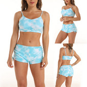 Tugevad naiste ujumisriided 2022 Maillot De Bain Femme, kõrge rinnaga seksikad bikiinid 2022, naine, kaheosaline naiste ujumistrikoo Купальник Женский