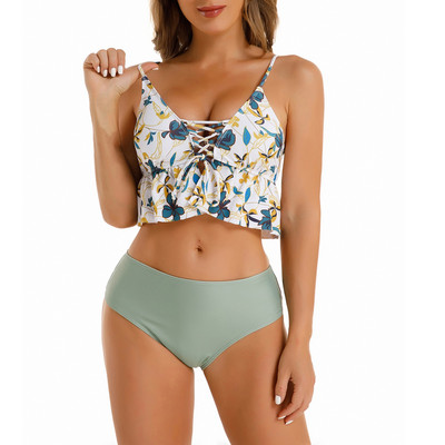 Tugevad naiste ujumisriided 2022 Maillot De Bain Femme, kõrge rinnaga seksikad bikiinid 2022, naine, kaheosaline naiste ujumistrikoo Купальник Женский