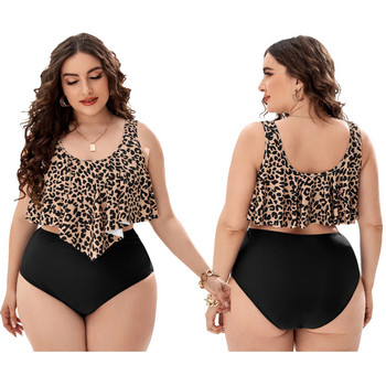 2022 New Women Push Up Σετ μπικίνι Μαγιό Plus Size Ψηλόμεση Μαγιό Μεγάλα Μεγάλα Plussize Μαγιό Μαγιό Παραλία