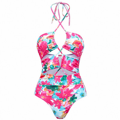 Vintage γυναικεία μαγιό One Piece Μαγιό Πολυτελές μπικίνι φόρεμα παραλίας με εξώπλατο σχεδιαστή Καλοκαιρινό σέρφινγκ ρούχα παραλίας