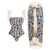 Naiste mustad bikiinid Naiste vintage Colorblock Abstract lilleprint, 1-osaline lukuga jalgevahe lühikesed püksid, punased ja kollased bikiinid