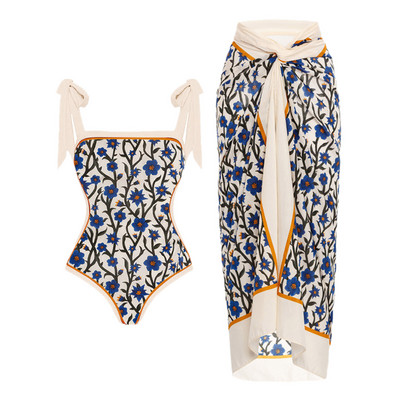 Naiste mustad bikiinid Naiste vintage Colorblock Abstract lilleprint, 1-osaline lukuga jalgevahe lühikesed püksid, punased ja kollased bikiinid