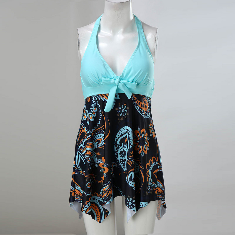 Kaheosaline ujumistrikoo, 2023. aasta suvine naiste ujumistrikoo, päitsetega Push Up bikiinikomplekt, rannakleit lühikeste pükstega Brasiilia Tankini