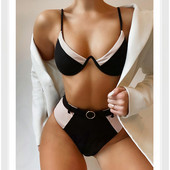 Μπικίνι Tiro Alto Γυναικεία μαγιό 2022 Μαγιό για κορίτσι Μαγιό Biquini Plus Size Maillot De Bain Femme Monokini Tankini